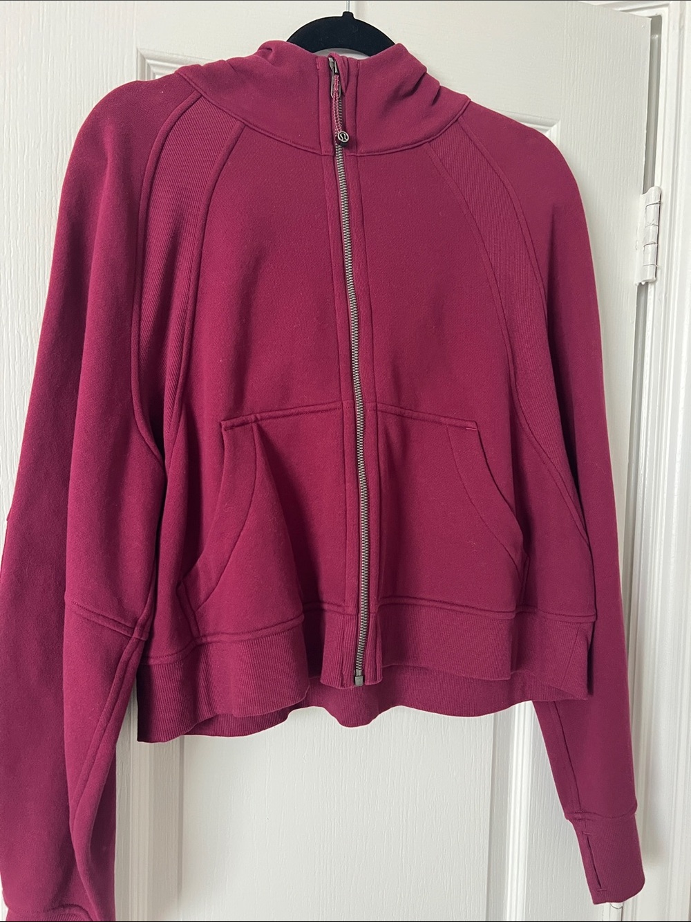 lululemon oversized full zip scuba